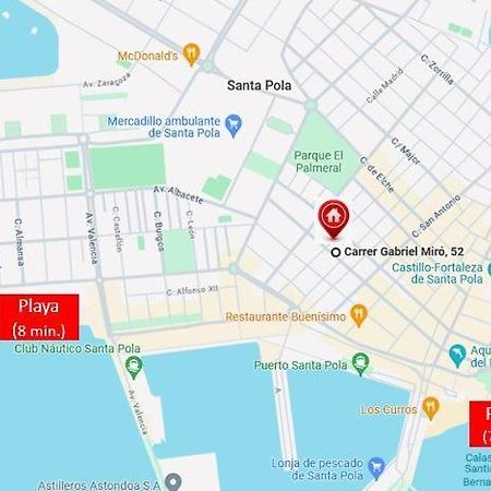 Centrico Apartamento Con Todo A Estrenar En La Playa Санта-Пола Екстер'єр фото